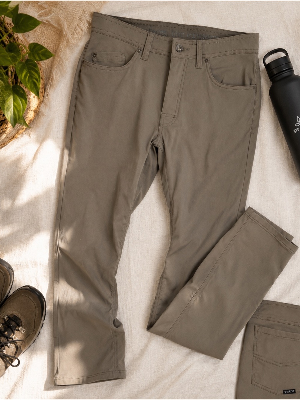 prAna The Extender Slim Fit Stretch Travel Hiking Pants 32x30